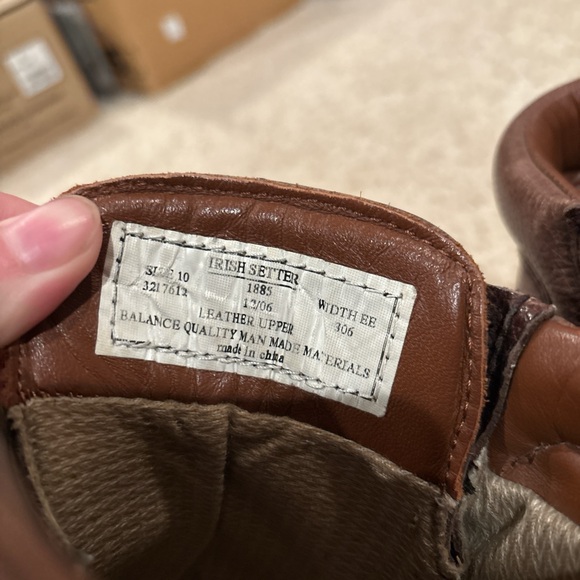 Irish Setter Gore-Tex Waterproof Men's Leather Work Boots Size 10 EE Style 1885 - Picture 4 of 8